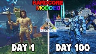 I Survived 100 Days of Modded ARK Aberration and Here's What Happened