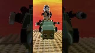 Stormtrooper Thinks He's Fast | A Lego Star Wars Stop Motion #foryou #lego #brickstopmotion