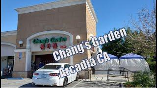 Chang's Garden Arcadia CA LA Chinese restaurant in Arcadia Center by Westfield Santa Anita Mall