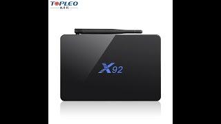 x92 smart tv box Amlogic S912 2.4GHz/5.8GHz Dual Band Wifi  3gb 32gb octa core Media Player