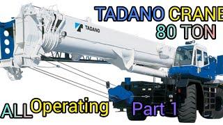 TADANO CRANE GR-800EX   80 TON