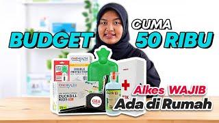 BUDGET 50 RIBU BISA BELI INI??? REKOMENDASI ALKES MURAH WAJIB ADA DIRUMAH!