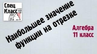 Наибольшее значение функции на отрезке (а,b) - bezbotvy