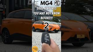 MG4 EV - Cool Features YOU MAY NOT KNOW - 2  #mg4ev #mg4 #mgnz #MGJerryPan