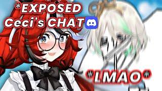 Bae exposed Cecilia's chat with her and she lost it [HololiveEN]