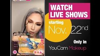 [YouCam Makeup]LIVE Beauty Shows in YouCam Makeup