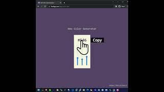 3 Digit Hex Colors Generator