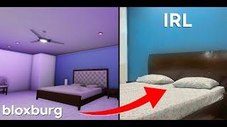 I built my IRL room in BLOXBURG.. | Roblox