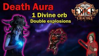 Death Aura Low Budget - Сrazy Explosions | Path of Exile Crucible [3.21]