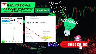 TSLA & AMZN Signals with Profit Proof!! (March 5, 2025)
