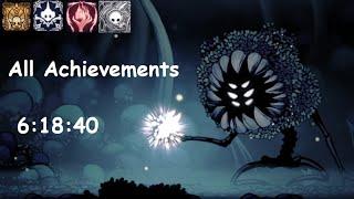 Hollow Knight All Achievements NMG speedrun in 6:18:40