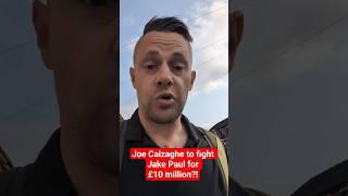 Joe Calzaghe to fight Jake Paul for £10 million?! #boxing #calzaghe #jakepaul