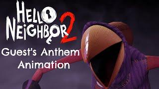 Guest's Anthem Animation | Hello Neighbor 2 | Fanmade Soundtrack by @GenixYT