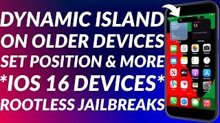 How to Get Dynamic Island on Older iPhones | iOS 16 Devices | Rootless Jailbreak | Full Guide