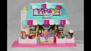 Polly Pocket Pollyville Light Up Pizzeria Restaurant 1993