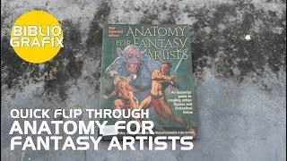 Anatomy for Fantasy Artists : Quick Flip Through - BIBLIOGRAFIX EPISODE 7