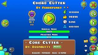 [GD 2.11]"Chord Cutter" by:Ferdefunky(Easy Demon)