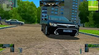 City Car Driving- Toyota Camry XV70 Taxi #1