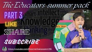 THE EDUCATOR SUMMER PACK CLASS 7