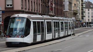 Alstom Citadis 403 Tramway in Strasbourg (CTS)