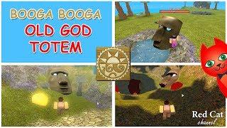 DEFEATING THE OLD GOD | BOOGA BOOGA ROBLOX | Тотем Древний бог в Буга Буга роблокс (Бога Бога)