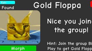 How To Get The “Gold Floppa” | Find The Floppa Morphs #roblox #floppa