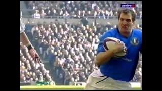 Italy's 2 tries @ Twickenham 2001