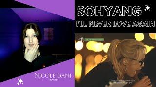 Canadian reacts to SOHYANG "I'll Never Love Again"