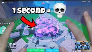 1 Second Combo Bounty Hunting in Mobile! | Blox Fruit