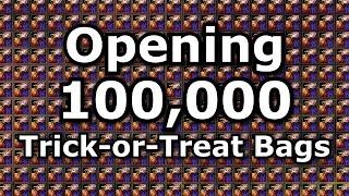 Opening 100,000 Trick-or-Treat Bags (5,000g) | Guild Wars 2