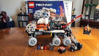 Lego Technic Space Mars Crew Exploration Rover Set 42180 Build and Review