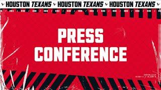 LIVE: Houston Texans Executive VP & General Manager Nick Caserio addresses the media