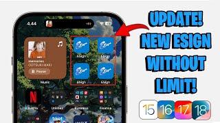ESign New Version : Free Install IPA No Revoke + DNS Update