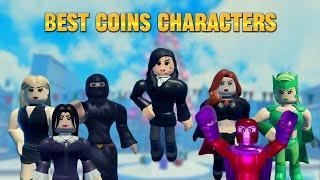 Best coins characters to buy in heroes online world roblox