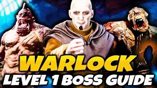 Kill Cyclops & Cave Troll Level 1 as Warlock! | Dark and Darker