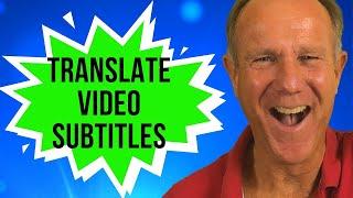 How To Translate YouTube Videos To English Subtitles Or Other Languages