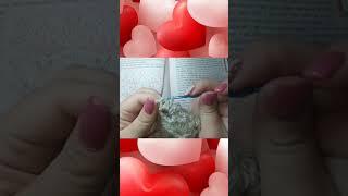 Как вязать столбики с общей вершиной крючком.