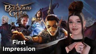 First Impressions: Baldur's Gate 3! (I LOVED IT) | My First Baldur's Gate Ever