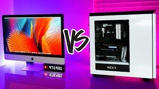 Gaming on a $4,000 iMac VS $1,800 Custom Built PC!