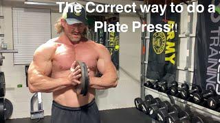 The Correct Way to do a Plate Press!!