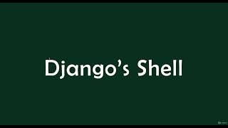 21  Django's Shell