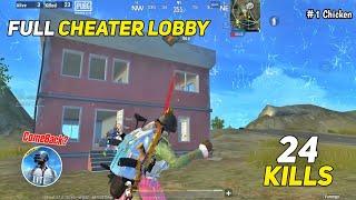 THAT'S HOW I DO 24 KILLSIN CHEATERS LOBBY    INTENSE GAMEPLAY - PUBGLITE