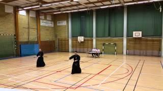 Iaido SM 2015 - Yondan final - Falkenberg vs FSKA