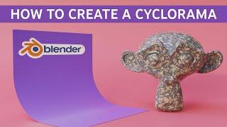 How to make a Cyclorama in Blender 3D