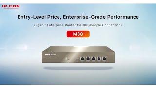 IP-COM M30 100 Users Enterprise Router with AC