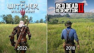 The Witcher 3 против Red Dead Redemption 2 - Сравнение Деталей