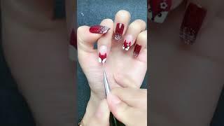 Tutorial Nail Design Idea at home 96