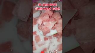 Es Semangsu (Semangka Susu)