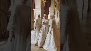 "Hijab Wedding Dress Shopping 2024 | Stunning Bridal Collections!" #viral #wedding