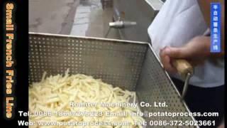 Semi Automatic French Fries Production Line-Romiter Machinery